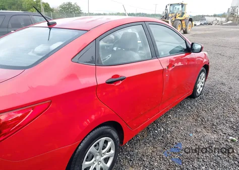 2012 Hyundai Accent Gls из США, поврежденный, VIN KMHCT4AE2CU082974